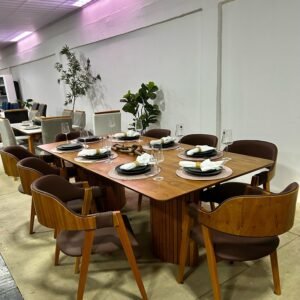 mesa frança com 8 cadeiras florença