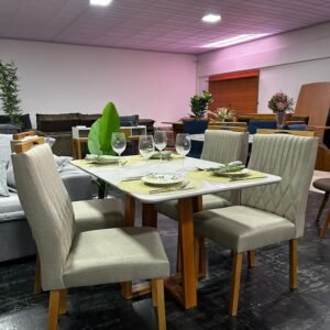 mesa pedro 4 cadeiras