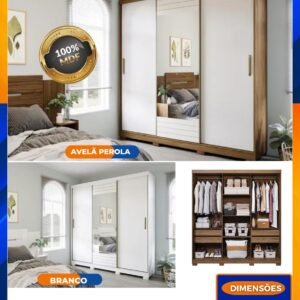 roupeiro buzius 100% MDF